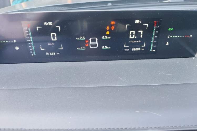 Used CHANGAN Eado 2024 1.5T GDI Automatic Prestige Edition Instrument Cluster