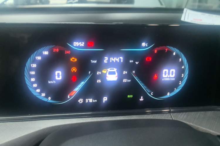Used CHANGAN Eado 2024 PLUS Blue Whale NE 1.4T GDI DCT High-Energy Edition Instrument Cluster