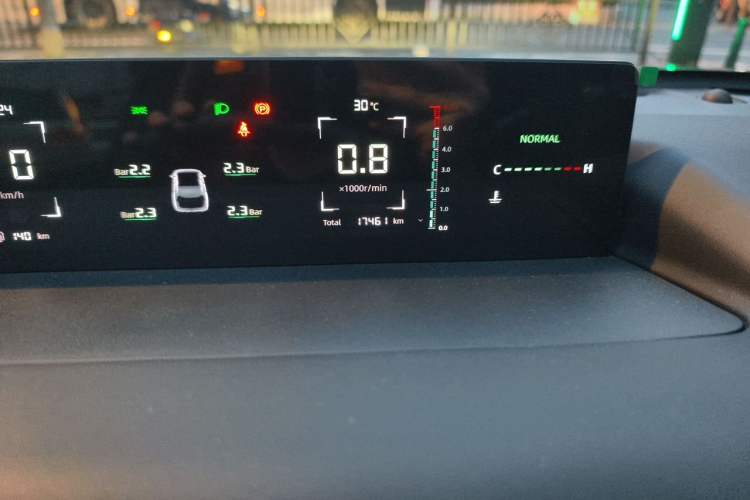 Used CHANGAN Eado 2024 1.5T GDI Automatic Prestige Edition Odometer Close Up