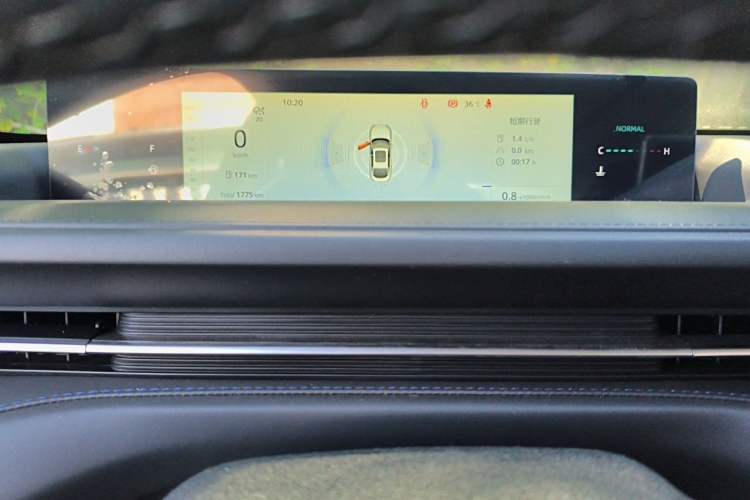 Used CHANGAN Eado 2024 1.5T GDI Automatic Flagship Edition Odometer Close Up
