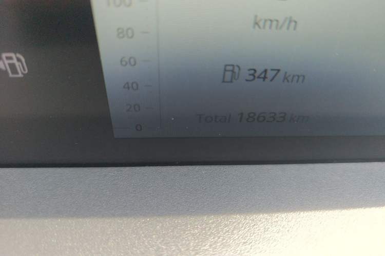Used CHANGAN Eado 2024 1.5T GDI Automatic Flagship Edition Odometer Close Up