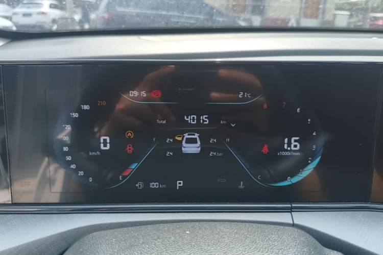 Used CHANGAN Eado 2024 PLUS Blue Whale NE 1.4T GDI DCT High-Energy Edition Instrument Cluster