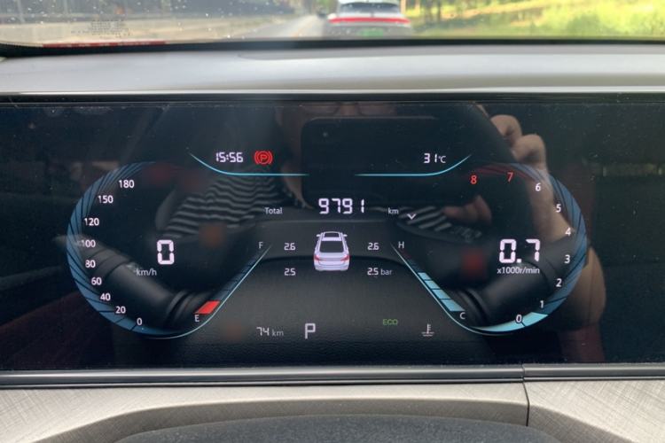 Used CHANGAN Eado 2024 PLUS Blue Whale NE 1.4T GDI DCT High-Energy Edition Instrument Cluster