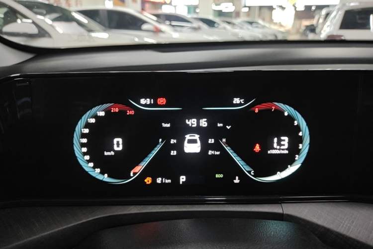 Used CHANGAN Eado 2024 PLUS Blue Whale NE 1.4T GDI DCT High-Energy Edition Instrument Cluster