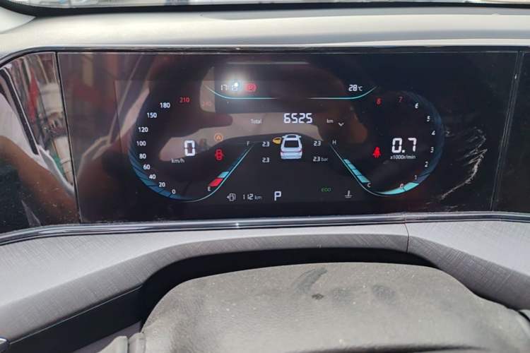 Used CHANGAN Eado 2024 PLUS Blue Whale NE 1.4T GDI DCT High-Energy Edition Instrument Cluster