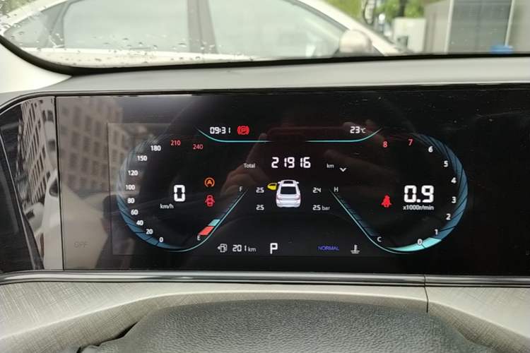Used CHANGAN Eado 2024 PLUS Blue Whale NE 1.4T GDI DCT High-Energy Edition Instrument Cluster
