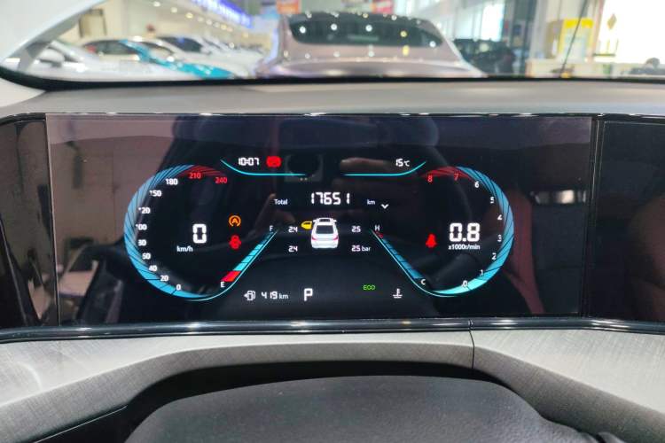 Used CHANGAN Eado 2024 PLUS Blue Whale NE 1.4T GDI DCT High-Energy Edition Instrument Cluster