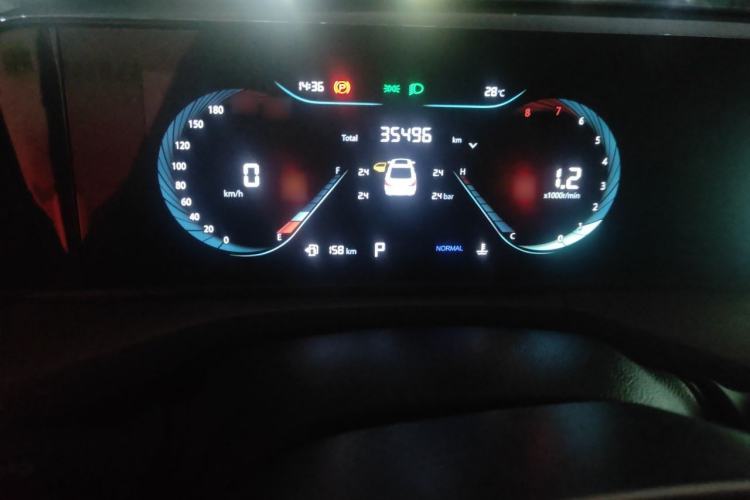Used CHANGAN Eado 2024 PLUS Blue Whale NE 1.4T GDI DCT High-Energy Edition Instrument Cluster