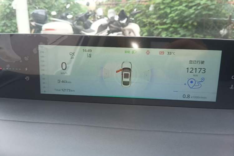 Used CHANGAN Eado 2024 1.5T GDI Automatic Flagship Edition Instrument Cluster