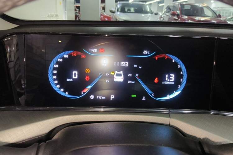 Used CHANGAN Eado 2024 PLUS Blue Whale NE 1.4T GDI DCT High-Energy Edition Instrument Cluster