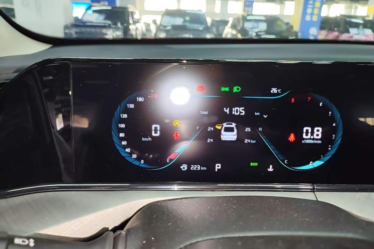 Used CHANGAN Eado 2024 PLUS Blue Whale NE 1.4T GDI DCT High-Energy Edition Instrument Cluster