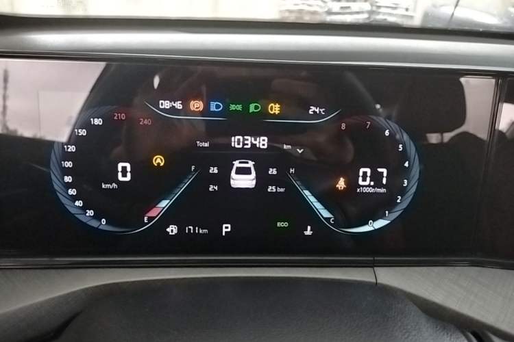 Used CHANGAN Eado 2024 PLUS Blue Whale NE 1.4T GDI DCT High-Energy Edition Instrument Cluster