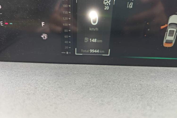 Used CHANGAN Eado 2024 1.5T GDI Automatic Flagship Edition Odometer Close Up
