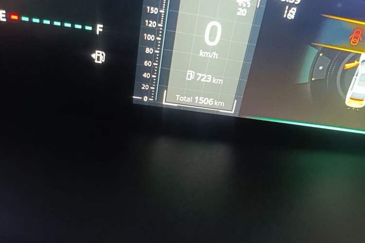 Used CHANGAN Eado 2024 1.5T GDI Automatic Flagship Edition Odometer Close Up
