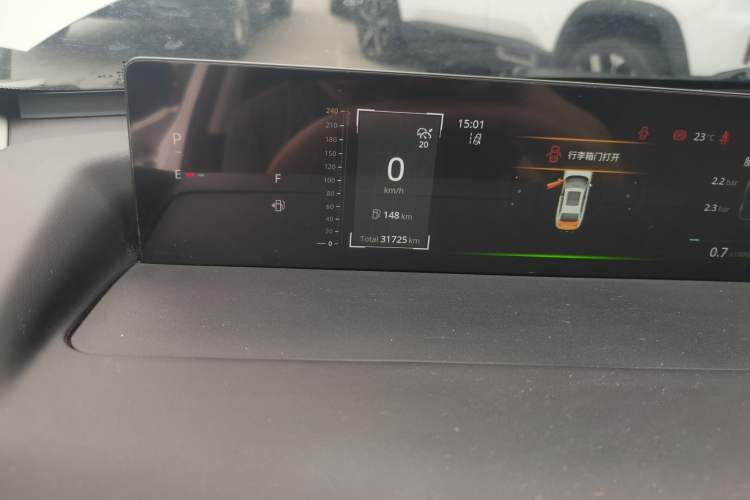 Used CHANGAN Eado 2024 1.5T GDI Automatic Flagship Edition Odometer Close Up