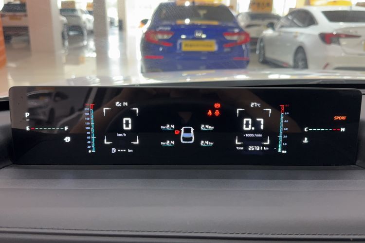 Used CHANGAN Eado 2024 1.5T GDI Automatic Prestige Edition Odometer Close Up