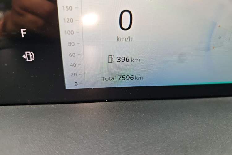 Used CHANGAN Eado 2024 1.5T GDI Automatic Flagship Edition Odometer Close Up