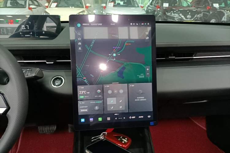 Used CHANGAN Eado 2025 Blue Whale 1.5T 500Bar Prestige Model Audio And AC Panel