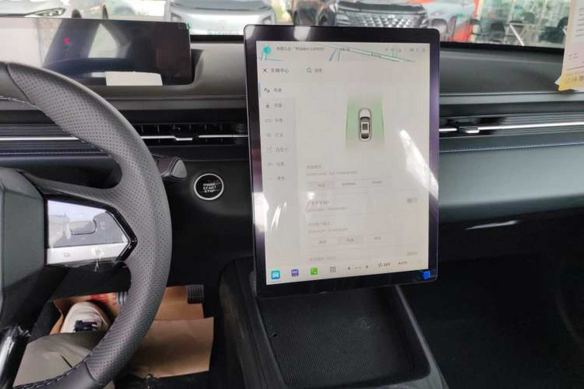 Used CHANGAN Eado 2025 Blue Whale 1.5T 500Bar Prestige Model Audio And AC Panel