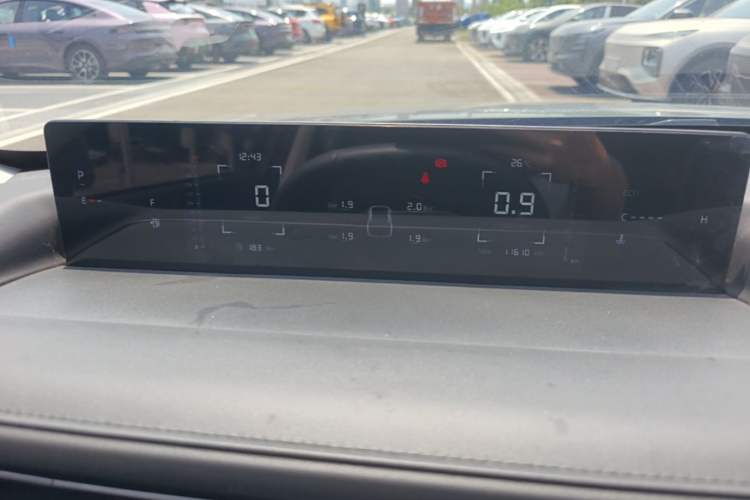 Used CHANGAN Eado 2025 Blue Whale 1.5T 500Bar Prestige Model Instrument Cluster
