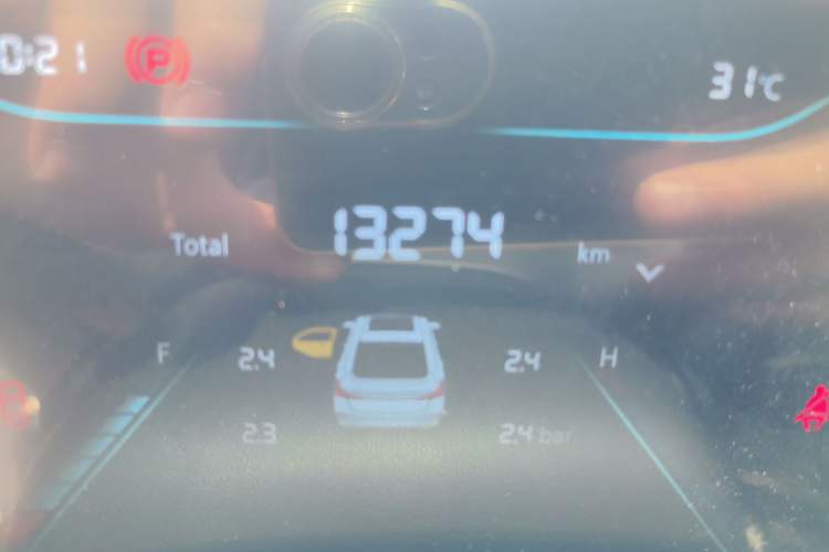 Used CHANGAN Eado 2025 PLUS 1.5L Manual Luxury Edition Odometer Close Up
