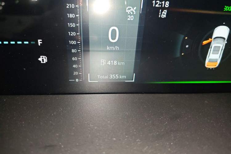 Used CHANGAN Eado 2025 Blue Whale 1.5T 500Bar Flagship Model Odometer Close Up