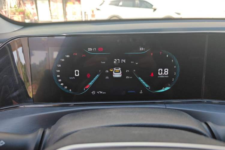 Used CHANGAN Eado 2025 PLUS 1.5L Manual Luxury Edition Odometer Close Up