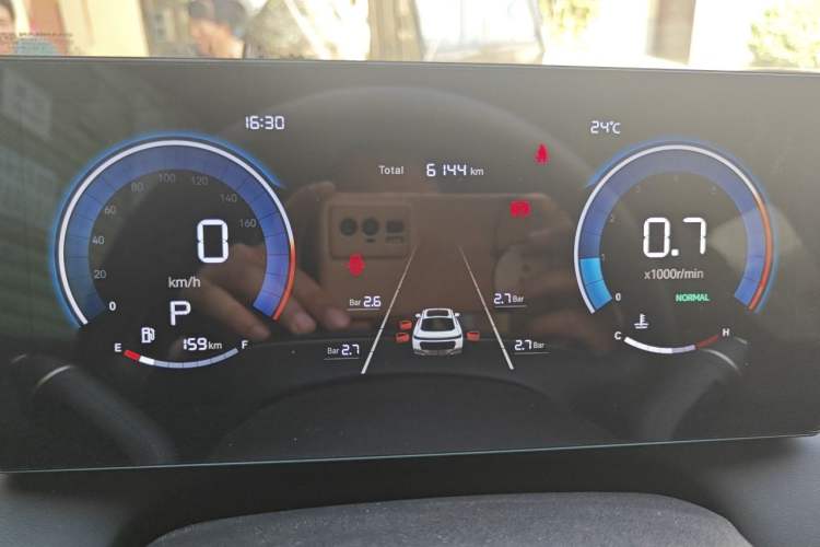 Used CHANGAN Eado 2025 Blue Whale 1.5T 500Bar Flagship Model Instrument Cluster