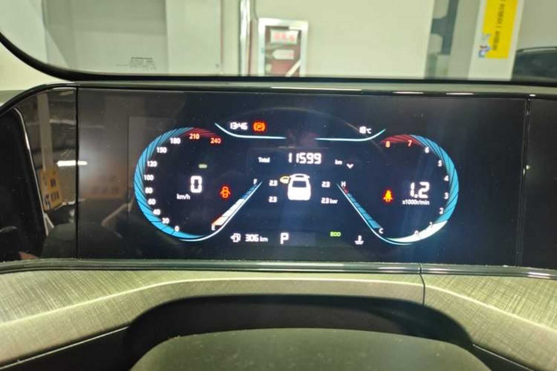 Used CHANGAN Eado 2025 PLUS 1.4T Dual-Clutch High-Energy Version Instrument Cluster