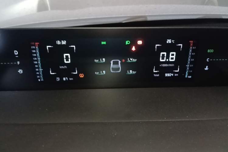 Used CHANGAN Eado 2025 Blue Whale 1.5T 500Bar Prestige Model Instrument Cluster
