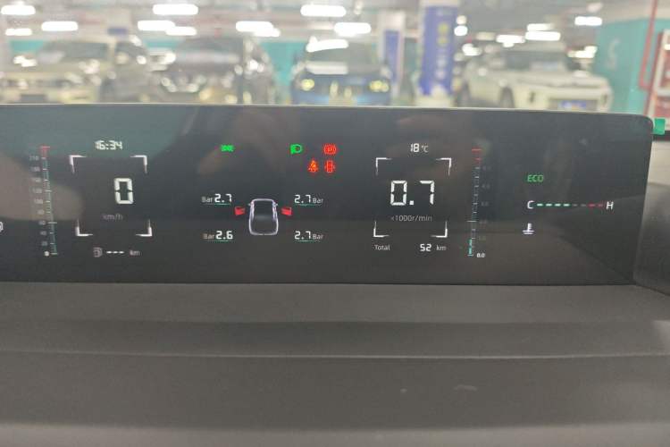 Used CHANGAN Eado 2025 Blue Whale 1.5T 500Bar Prestige Model Instrument Cluster
