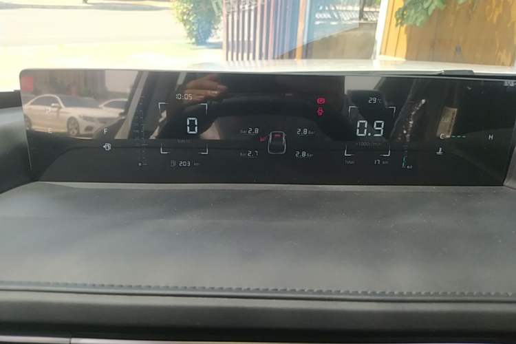 Used CHANGAN Eado 2025 Blue Whale 1.5T 500Bar Prestige Model Instrument Cluster