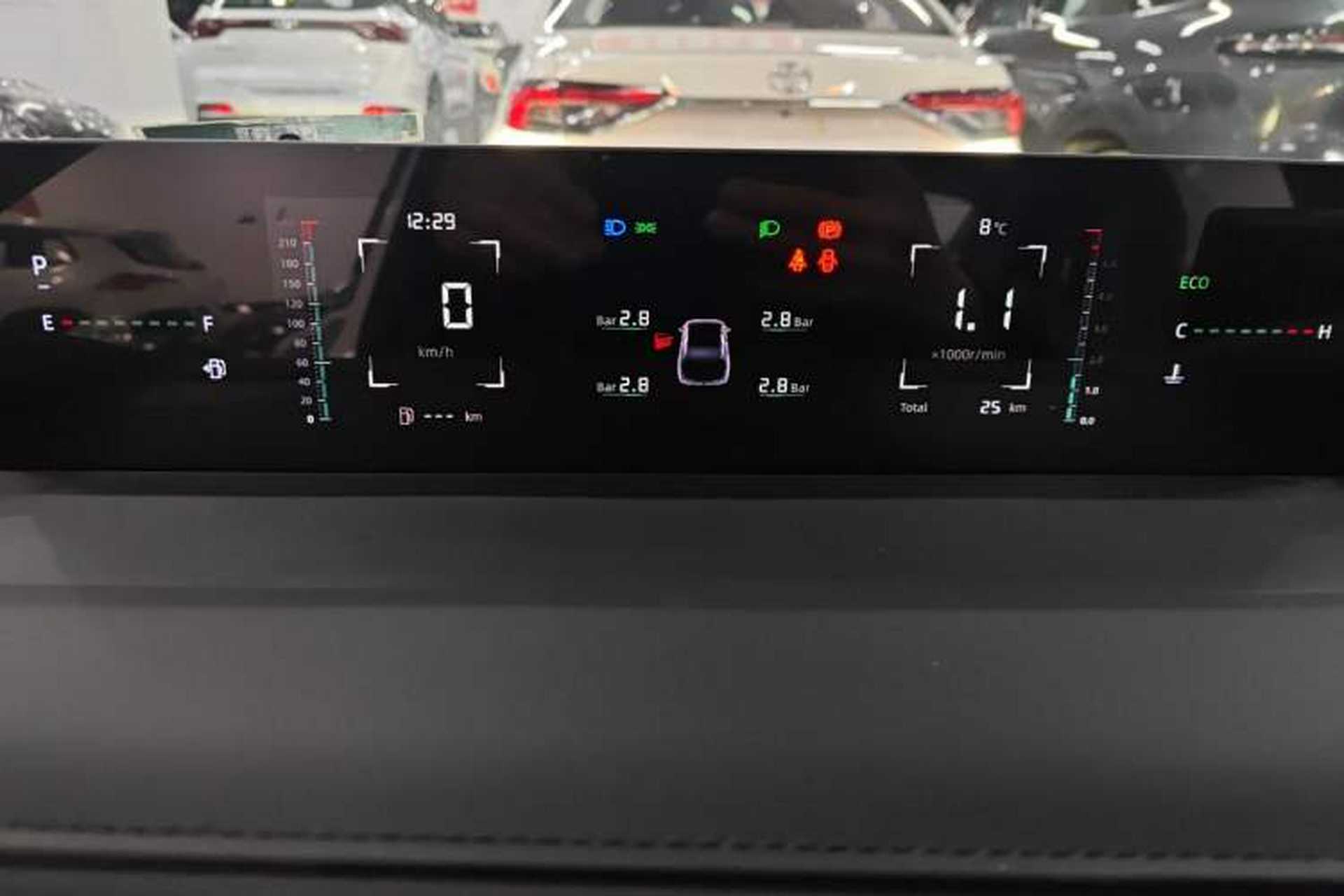 Used CHANGAN Eado 2025 Blue Whale 1.5T 500Bar Prestige Model Instrument Cluster