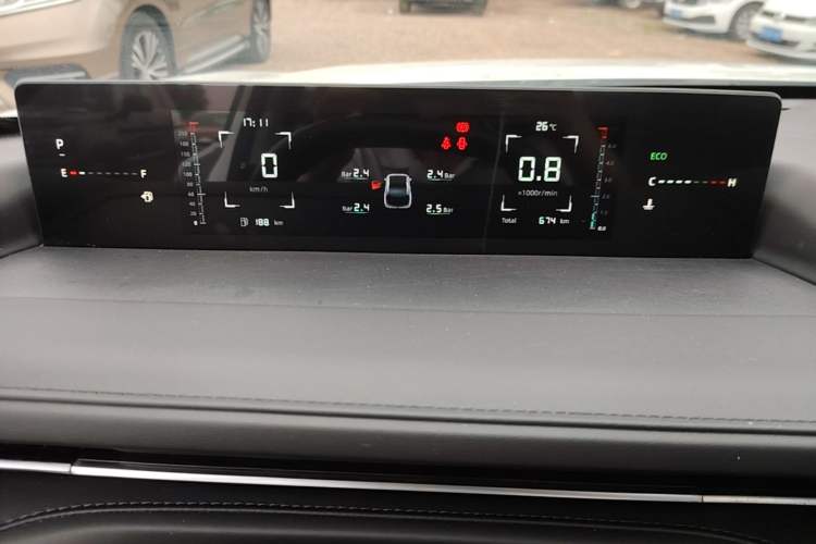 Used CHANGAN Eado 2025 Blue Whale 1.5T 500Bar Prestige Model Instrument Cluster
