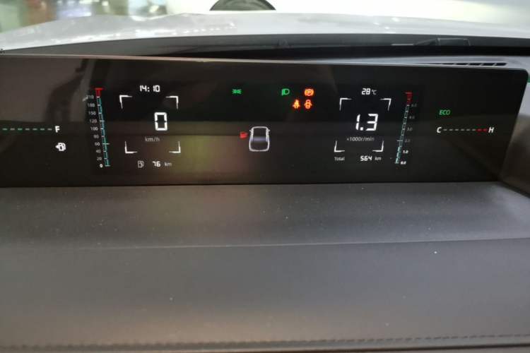 Used CHANGAN Eado 2025 Blue Whale 1.5T 500Bar Prestige Model Instrument Cluster