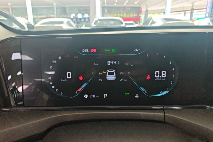 Used CHANGAN Eado 2025 PLUS 1.4T Dual-Clutch High-Energy Version Instrument Cluster