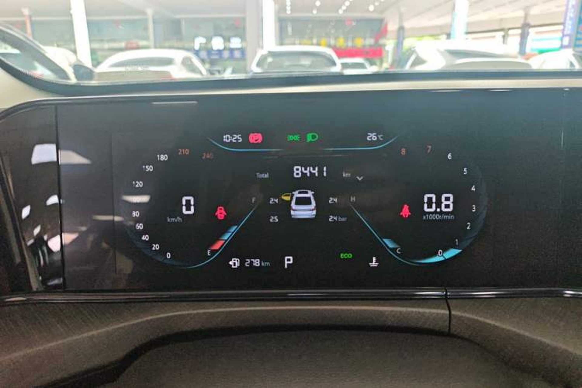 Used CHANGAN Eado 2025 PLUS 1.4T Dual-Clutch High-Energy Version Instrument Cluster