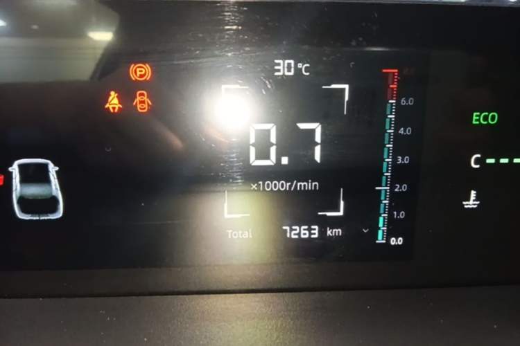 Used CHANGAN Eado 2025 Blue Whale 1.5T 500Bar Prestige Model Instrument Cluster