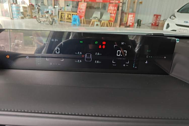Used CHANGAN Eado 2025 Blue Whale 1.5T 500Bar Prestige Model Instrument Cluster