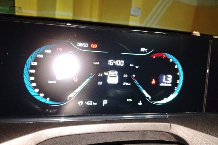 Used CHANGAN Eado 2025 PLUS 1.4T Dual-Clutch High-Energy Version Odometer Close Up
