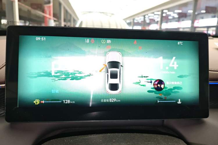 Used CHANGAN Eado 2026 Model, Fourth Generation, 1.5T 500Bar Smart Enjoyment Edition Instrument Cluster