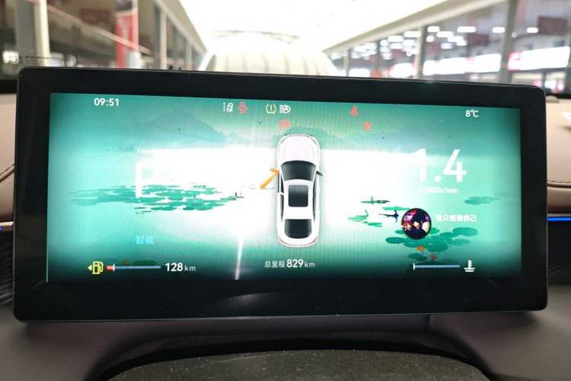 Used CHANGAN Eado 2026 Model, Fourth Generation, 1.5T 500Bar Smart Enjoyment Edition Instrument Cluster