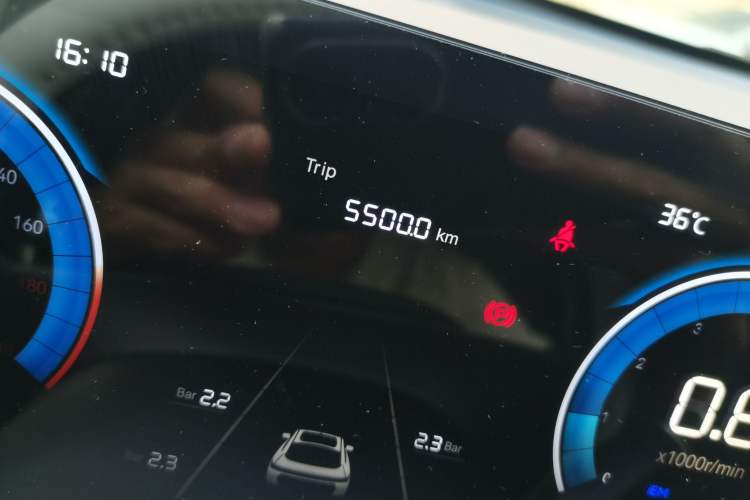 Used CHANGAN Eado 2026 Model, Fourth Generation, 1.5T 500Bar Enjoyment Edition Odometer Close Up