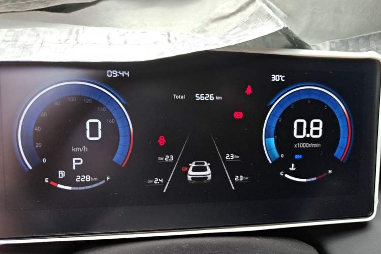 Used CHANGAN Eado 2026 Model, Fourth Generation, 1.5T 500Bar Enjoyment Edition Odometer Close Up
