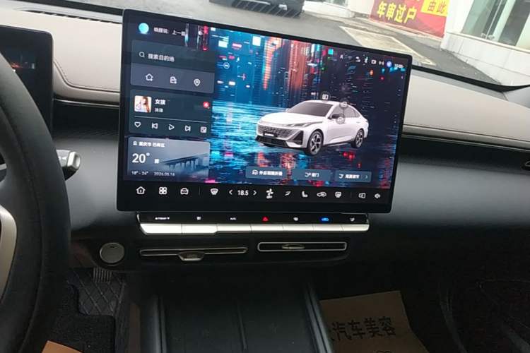 Used CHANGAN Eado 2026 Model, Fourth Generation, 1.5T 500Bar Smart Enjoyment Edition Audio And AC Panel
