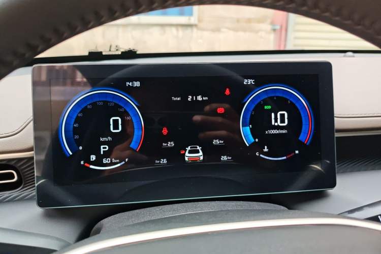 Used CHANGAN Eado 2026 Model, Fourth Generation, 1.5T 500Bar Dynamic Enjoyment Edition Instrument Cluster