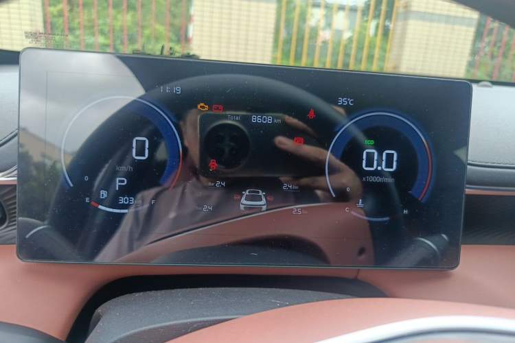 Used CHANGAN Eado 2026 Model, Fourth Generation, 1.5T 500Bar Dynamic Enjoyment Edition Instrument Cluster