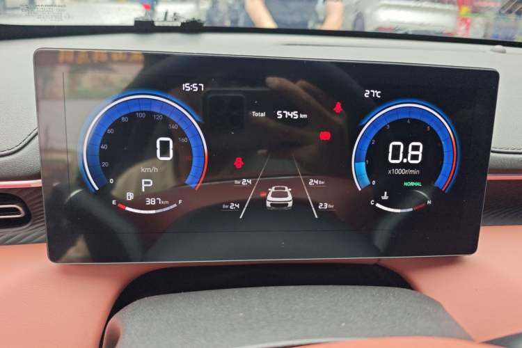 Used CHANGAN Eado 2026 Model, Fourth Generation, 1.5T 500Bar Enjoyment Edition Instrument Cluster