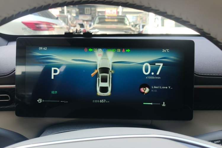 Used CHANGAN Eado 2026 Model, Fourth Generation, 1.5T 500Bar Smart Enjoyment Edition Instrument Cluster