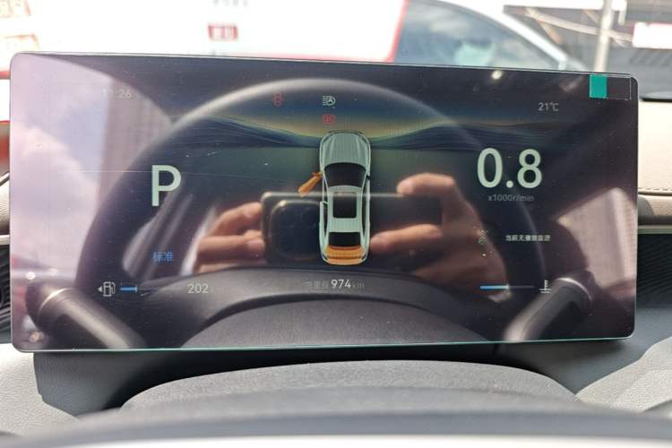 Used CHANGAN Eado 2026 Model, Fourth Generation, 1.5T 500Bar Smart Enjoyment Edition Instrument Cluster